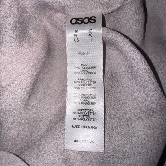 ASOS Silver Sequin Cami Top Sparkly Party Evening Occasion Size 8 - Picture 5 of 6